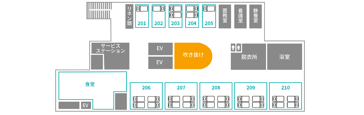 フロアマップ